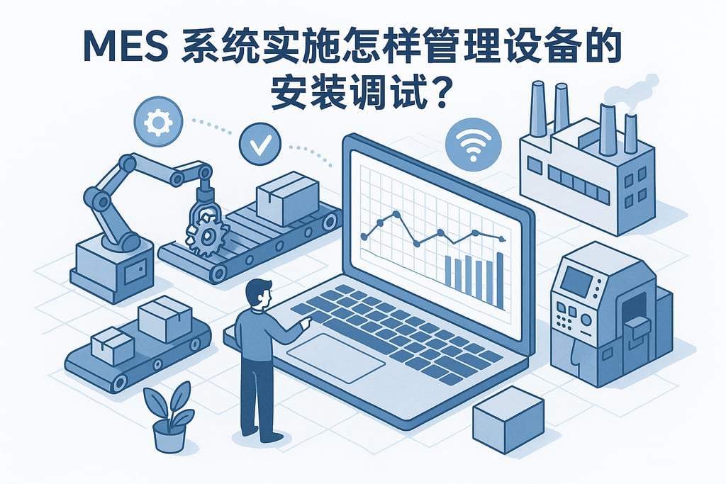 MES 系统实施怎样管理设备的安装调试？